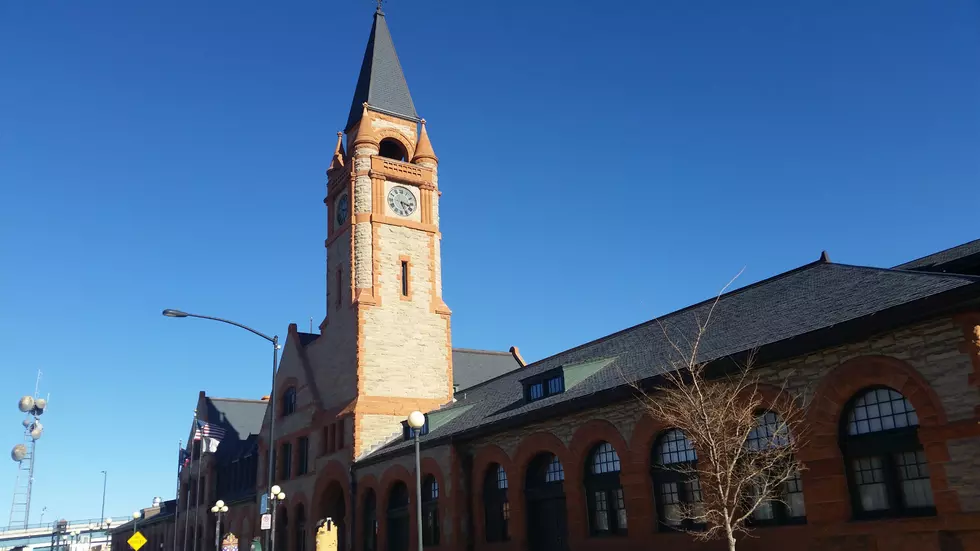 Time To See Behind Face Of Depot Clock Tower